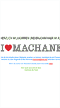 Mobile Screenshot of machane.de